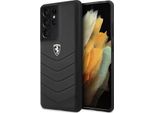 Ferrari Fehquhcs21Lbk S21 Ultra G998Czarny/Black Hardcase Off Track Quilted