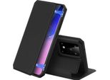 Custodia A Libro "Dux Ducis"" Compatibile Con Samsung Galaxy S21 Fe Custodia Per Telefono Cellulare Custodia A Portafoglio Con Funzione Di Supporto, Slot Per Carte Di Credito Nero"