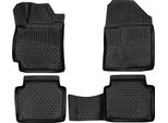 Element Tappetini In Gomma 3D Per Hyundai Elantra, 2017-2018, 4 Pezzi.