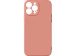 Custodia Semirigida In Silicone Per Apple Iphone 13 Pro Max, Soft Touch - Rosa