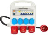Swanew Quadro Di Distribuzione Dell'energia Quadro Di Distribuzione Dell'energia In Loco Interruttore Automatico Differenziale Cee 2X 16A + 1X 32A + 4X 230V Quadro Di Distribuzione A Parete Con Cavo