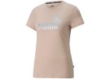 Puma Magliette Ess Metallic Logo Tee, 84830347, Taglia: 158