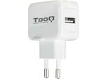 Caricabatterie Usb 5V/2,4A Bianco Tooq Tqwc-1S01Wt