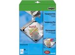 Sigel® IF110 Lucidi Per Lavagna Luminosa, Trasparenti, 100 Mym, A4, 10 Fogli