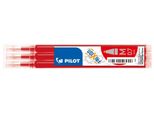 Pilot Frixion Ball Medio Rosso 3 Pz