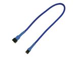 Nanoxia Prolunga Molex A 3 Pin - 30 Cm - Blu