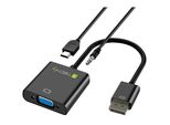 Techly IDATA-HDMI-VGA2AU Techly Hdmi Zu Vga Konverter Mit Audio Und Micro-Usb