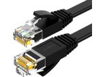 Ugreen Nw102 Cavo Piatto Ethernet Rj45, Cat.6, Utp, 15M (Nero)