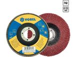 Disco Lamellare Dischi Per Smerigliatura Smerigliatrice Angolare Disco Lamellare Disco Lamellare Abrasivo P40, P60, P80, P100, P120, Diametro:125 Mm, Grana:P40