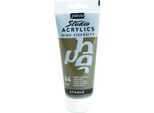 Vernice Acrilica Coprente - Verde-Marrone - 100 Ml