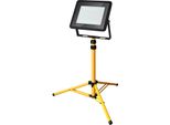 Yakimz Led Faretto Da Costruzione Luci Da Lavoro Faretto Da Lavoro Con Treppiede Proiettore 50W Bianco Freddo