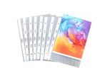 Durable 265019 100Er ProspekthüLlen Din A5 Transparent Genarbt 0,06 Mm