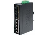 Planet ISW-621TS15 Planet Switch Industriale Fast Ethernet 4 Porte 10/100 Mbps RJ45 + 2 Porte 100Base-Fx Sc IP30, Fino A 15Km
