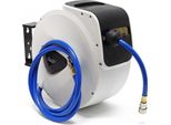 Avvolgitubo Per Aria Compressa Wiltec Con 15 M, Pressione Di Esercizio 8 Bar, Avvolgitubo Automatico Per Montaggio A Parete
