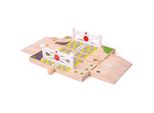 Bigjigs Rail Passaggio A Livello In Legno Per Auto Con Cancelli