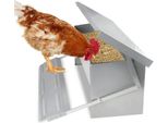 Alimentatore Automatico Fiqops Dosatore Di Mangime 5KG Alimentatore Per Pollame Alimentatore Per Polli
