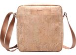 Esquire Borsa A Tracolla Kork Large Crossbody Bag Natural Marrone Chiaro