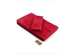A&R 005.50 | Asciugamano Ospite Asciugamano Ospite / 30 X 50 Cm - Colore: Rosso Intenso - Dimensioni: 30 X 50 Cm
