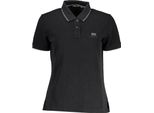 Napapijri Polo Donna Tessile Nero SF19605 - Taglia: L