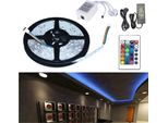 Jopassy 1M Led Striscia Di Luce Striscia Di Illuminazione Led Striscia Di Luce Catena Rgb Led Striscia Banda Di Colore Cambiamento 30Leds IP20 Con 24 Pulsanti Telecomando