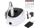 Jopassy Fresa Elettrica Per Unghie In Gel 35000 Giri/Minuto Set Di Lime Per Unghie Ricaricabile Display Led Regolabile Per Unghie Acriliche Salone Unghie Manicure Fai Da Te