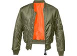 Build Your Brandit 3149 | Bomber Da Uomo, Giacca MA1 - Colore: Olive - Taglia: 4XL