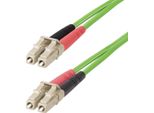 Startech.Com Cavo In Fibra Ottica Multimodale Da Lc A Lc (Upc) OM5 Da 10M, Cavo Patch Duplex Lommf 50/125µM, Vcsel, 40G/100G, Insensibile Alla Piegatura, Bassa Perdita Di Inserzione, Bretella Ottica In Fibra Lszh