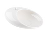 Ciotola Bean M (30X20X9Cm), Bianco