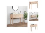 Vidaxl Consolle 100X35X75 Cm In Legno Di Pino Massiccio - Tavolini