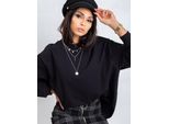 Felpa Con Cappuccio Basic Feel Good Donna Condwinna Nero L/Xl