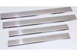 Acciaio Inox Battitacco Opaco Per Sharan Alhambra 2 Da 2010 Acciaio Inox 4Tlg