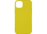 Custodia Semirigida In Silicone Per Apple Iphone 14 Plus, Soft Touch - Giallo