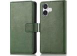 Custodia Imoshion Per Apple Iphone 16 - Cover Flip A Libro - Verde