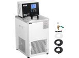 Pompa Di Raffreddamento/Circolazione Da Laboratorio Vevor, Refrigeratore Da 6 Litri Per Basse Temperature, Liquido Di Raffreddamento In Laboratorio, Da -20 °C A 100 °C, Refrigeratore A Pompa Di Circolazione, Display Lcd, Refrigeratore A Circolazione A Bagno D'acqua In Acciaio Inox 304