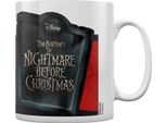 Nightmare Before Christmas - Tazza Da Caffè, Bandiera PM2796 (Taglia Unica) (Bianco/Nero/Rosso)