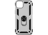 Custodia Ibrida Per Cellulare Con Supporto Ad Anello Per Apple Iphone 14 - Argento