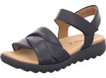 Gabor 64.812 Sandali Da Donna - Sandali Con Cinturino Nero Elegante Nuovo