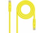 Rj45 Cat6A Utp Cu Lszh 0,25M Giallo Nanocable 10.20.1800-L25-Y