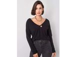 Maglietta Basic Feel Good A Maniche Lunghe Da Donna Delaram Nero S