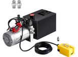 Succebuy Pompa Idraulica Da 6 Litri, Unità Di Potenza A Doppio Effetto, Portata 0,91 Gpm, Pressione Massima 3200 Psi, Dc 12 V Per Rimorchi Inclinabili