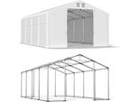 6X8 White Magazine Tenda Winter Msd