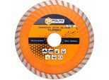 Disco Diamantato Per Calcestruzzo Turbo 125X7X2,1X22,23 Polax