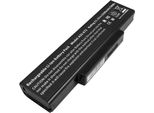 Avizar, Batteria Di Ricambio Per Asus A72 K72 A32-K72 Li-Ion 11,1V 5200Mah, Nero