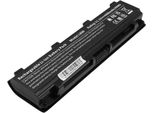 Avizar, Toshiba L830 Batteria Di Ricambio Agli Ioni Di Litio Per Computer Portatili 11,1V 4400Mah, Nero