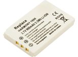 Avizar, Batteria Del Telecomando Logitech Harmony 1000 3,7 V 900 Mah Li-Ion, Bianco
