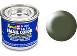 Revell 32361 Verde Oliva, Semilucido Ral 6003 Barattolo Da 14 Ml