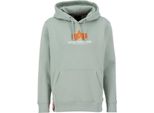 Felpa Con Cappuccio Da Uomo Alpha Industries Basic Hoody Rubber