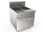 Cuocipasta A Gas Saro 2 X 40L Modello Lq / Cpg2V80