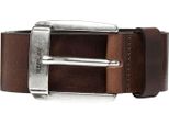 Replay Pelle Cintura Classic Belt W85 Fade Tobacco Marrone Scuro