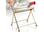 Cavalletto Per Sega Jopassy Con Supporto Per Motosega, 81X72X78,5 Cm Carico Massimo 150 Kg Carico 150 Kg Cavalletto Per Sega Pieghevole, Con Asta Di Misurazione E Coperchio Di Protezione
